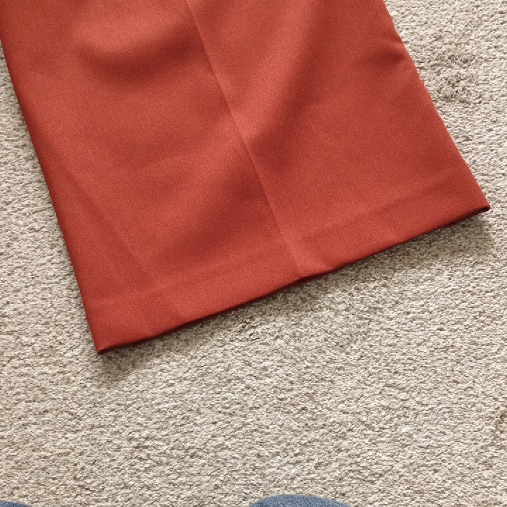 NWT Vince Camuto Wide Leg Culotte Pants Rust Color Size 10 - Picture 6 of 6